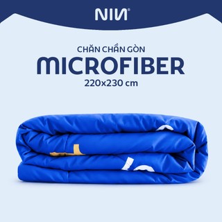 Mền Chần Bông NIN Calisto Cao Cấp | 220x230cm | Nhiều Màu | Chất Liệu Microfiber Nhẹ, Mềm Mịn, Thông Thoáng, Bền Màu