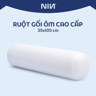 Ruột Gối Ôm Tơ Tằm Nhân Tạo Cao Cấp NIN House | 35x100cm | Chất Liệu Gòn Micro Siêu Mịn