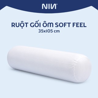 Ruột Gối Ôm Soft Feel NIN House | 35x105cm | Màu Trắng