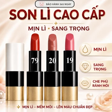 Son thỏi Lì HM có thêm màu mới với chất son mịn, tôn da, dưỡng ẩm nhẹ, không khô môi