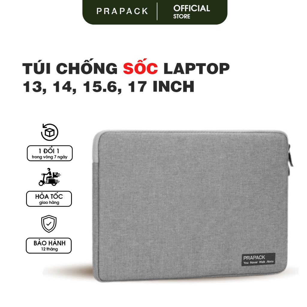 Túi Chống Sốc Laptop 13 inch 14 inch 15 inch – TX092