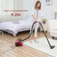 Máy hút bụi cầm tay có dây Yangzi XC87, công suất 1400W, lực hút mạnh, tặng kèm 9 đầu hút