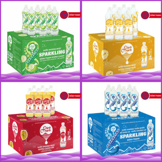 Combo Thùng 24 Chai Nước Khoáng Ngọt Có Gas Thiên Nhiên 430ml Đảnh Thạnh - Giàu khoáng và bổ sung vi lượng tự nhiên Full