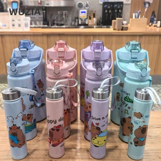 Set 3 Bình Nước Có Vạch Nhắc Nhỡ Giờ Uống 2000ML,1000ML,400ML