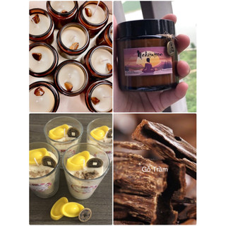 Agarwood Candle – Nến Trầm Thư Giãn, Thiền Tĩnh Tâm, Hương Gỗ Tự Nhiên