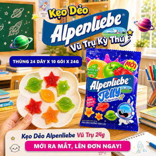 Combo kẹo dẻo biển xanh apilipe (dây 10 gói x24g)