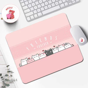 Miếng lót chuột vuông hoạt hình dễ thương chống nước cực êm MEILI STORE
