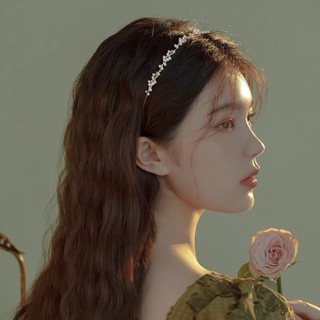 Bờm tóc đá sáng đính đá lớn thanh lịch tiểu thư Chồi accessories - K339