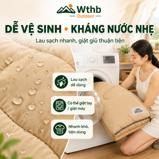 Túi Ngủ Văn Phòng 2in1 Siêu Nhẹ, Gấp Gọn, Giữ Ấm, Chống Thấm, Dùng Cho Du Lịch Cắm Trại Dã Ngoại
