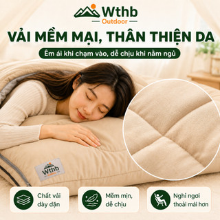 Túi Ngủ Văn Phòng 2in1 Siêu Nhẹ, Gấp Gọn, Giữ Ấm, Chống Thấm, Dùng Cho Du Lịch Cắm Trại Dã Ngoại