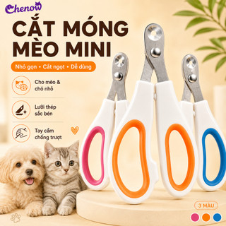 Cắt Móng Mèo, Kềm Cắt Móng Cho Mèo Và Chó Nhỏ, Lưỡi Thép Sắc Bén, Dễ Dùng, An Toàn