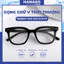 Gọng kính cận nữ nam chữ V mắt kính không độ chống ánh sáng xanh thời trang phong cách Ulzzang thay được tròng cận 050