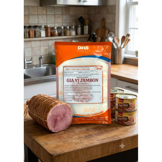 Gia vị Dăm bông dùng để làm jambon và thịt hộp - thành phẩm 30kg thịt