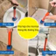 Cây Bơm Thụt Thông Tắc Nghẽn Bồn Cầu Bằng Khí Nén Tiện Dụng 66cm