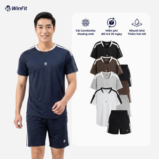 Bộ Thể Thao Nam Winfit Chất Liệu ComfortLite cao cấp, thoáng mát, co giãn 4 chiều, Form Basic năng động WBN003