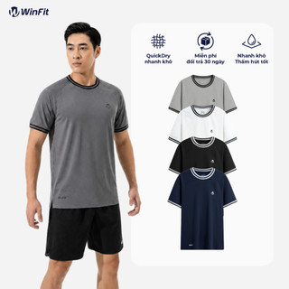 Áo Thun Nam WINFIT FlexForm Chính Hãng – Chất Liệu Microfiber Cao Cấp, Mềm Mịn, Nhẹ, Không Thô Ráp, Thoáng Mát WAT001