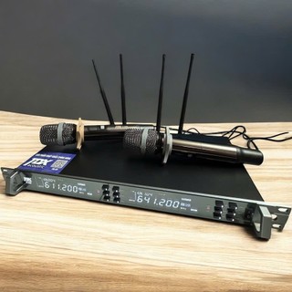 Micro Không Dây TDX D-999, Âm Thanh Chuẩn, Không Méo Tiếng, Không Bị Bể Tiếng Khi Hát Lớn, Âm Thanh Toàn Dải Trong Sáng