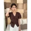 𝗔𝗱𝗮 𝗟𝗶𝗻𝗲𝗻 - Áo Linen Tơ xoắn ngực