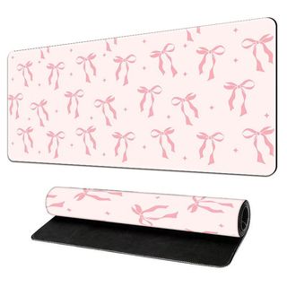 ( TẶNG SET 10 KHẨU TRANG) Miếng lót chuột Hoa Nhỏ Liti 80x30 hoạt hình dễ thương chống nước cực êm Meili Store