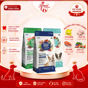 Thức ăn hạt cho chó nhỏ/ trưởng thành Today dinner 1kg