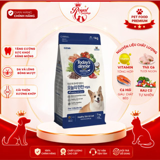 [1kg] Thức ăn hạt Today dinner cho chó trưởng thành cân bằng dinh dưỡng (1kg)