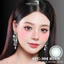 Lens mắt FC-304 Blue màu xanh filter tự nhiên, có viền, size vừa - thương hiệu LUNA EYES