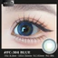 Lens mắt FC-304 Blue màu xanh filter tự nhiên, có viền, size vừa - thương hiệu LUNA EYES