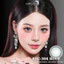 Lens mắt FC-304 Blue màu xanh filter tự nhiên, có viền, size vừa - thương hiệu LUNA EYES