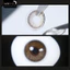 Lens mắt 619 Brown màu nâu filter viền nhám tự nhiên, size nhỏ - LUNA EYES brand