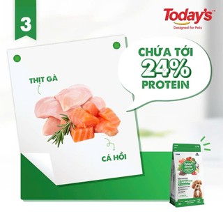 Thức Ăn Hạt Cho Chó Today's Dinner mọi lứa tuổi 1kg Hàn Quốc
