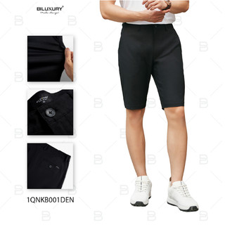 [NEW 2026] Quần Short Kaki Nam 1QNKB001 Biluxury Co Giãn Đàn Hồi Quần Kaki Ngố Giữ Form