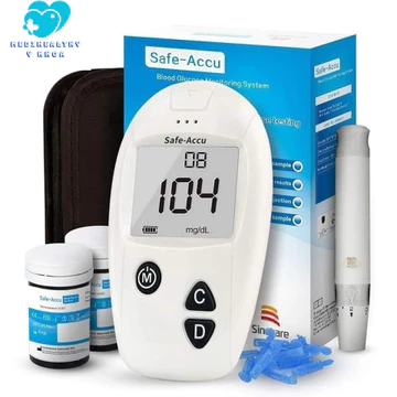 Máy đo đường huyết Safe-Accu Sinocare hàng chính hãng chất lượng cao