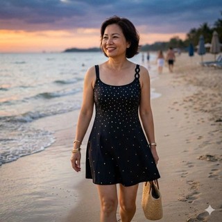Size 10 (60-65kg) Váy bơi kín đáo che bụng, tôn dáng liền quần bơi nhiều mẫu cao cấp hàng VNXK