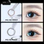 Lens mắt AL-103 Choco màu nâu nhạt viền socola tự nhiên, size nhỏ - thương hiệu LUNA EYES