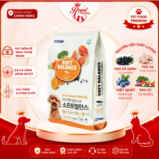 [1.2KG] Hạt mềm Soft Balance tốt cho da và đường ruột dành cho chó mọi lứa tuổi