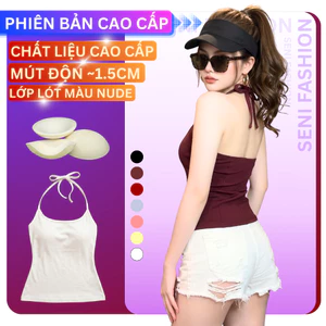 - Mút Foam PU cao cấp nâng V1, lớp lót màu da tránh hằn viền lộ mút/bra 2DA