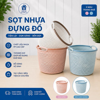 Sọt nhựa đựng quần áo, sọt đựng đồ, giỏ đựng đồ chơi Việt Nhật