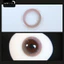 Lens mắt E35 Pink màu hồng mix chấm sáng long lanh tự nhiên, size vừa - brand LUNA EYES