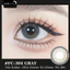 Lens mắt FC-304 Gray màu xám có viền tự nhiên, size vừa - thương hiệu LUNA EYES