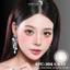 Lens mắt FC-304 Gray màu xám có viền tự nhiên, size vừa - thương hiệu LUNA EYES