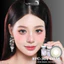 Lens mắt FC-304 Gray màu xám có viền tự nhiên, size vừa - thương hiệu LUNA EYES