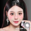 Lens mắt FB-268 Gray (ROSE) màu xám filter, viền đen, size vừa - thương hiệu LUNA EYES