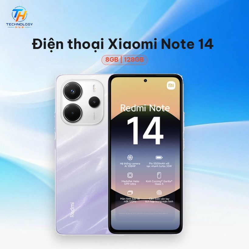 Xiaomi Note 14 8GB\128GB - Hàng Chính Hãng