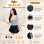 Quần Short Nữ Dáng Bí Phối Sọc Thể Thao Lưng Thun Co Giãn Mặc Đi Học Đi Chơi QU05 RUSY