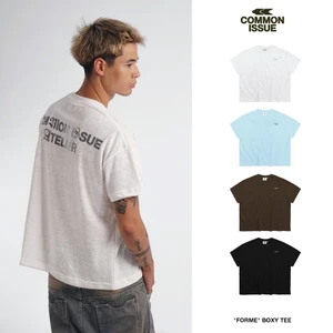 Áo Thun Form Boxy "FORME” Chất Vải Prime Slub Bông Tuyết 200gsm Basic Unisex Nam Nữ | Common Issue