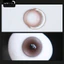 Lens mắt E585 Brown màu nâu hồng filter đối xứng tự nhiên, size vừa, thương hiệu LUNA EYES