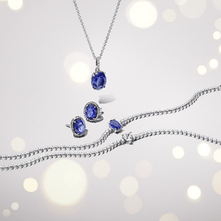 Vòng Tay Tennis Bạc Pandora Timeless Trái Tim Đính Đá Trong Suốt - Sparkling Heart Tennis Bracelet