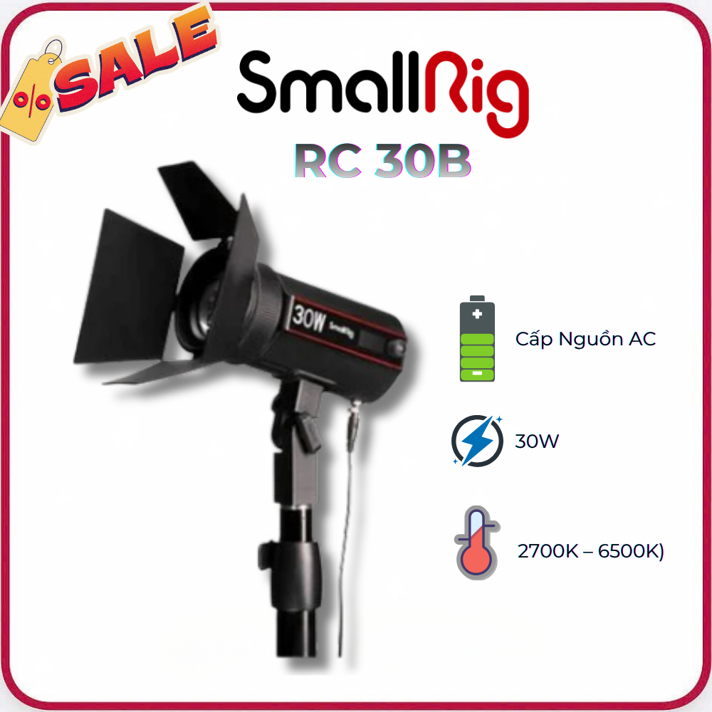 Đèn LED SmallRig RC 30B