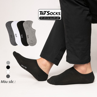 [ Combo 10 Đôi ] Vớ Tất Nam Tàng Hình Lười Trơn T&T SOCKS Basic Nhiều Màu Thoáng Khí Mềm Mại Khử Mùi Hôi - NAM102