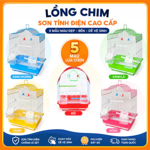 Lồng Chim Cảnh, Lồng Nuôi Vẹt, Sóc Bay, Chim Sơn Ca – Sơn Tĩnh Điện, Gấp Gọn, Dễ Lắp Ráp & Tháo Rời